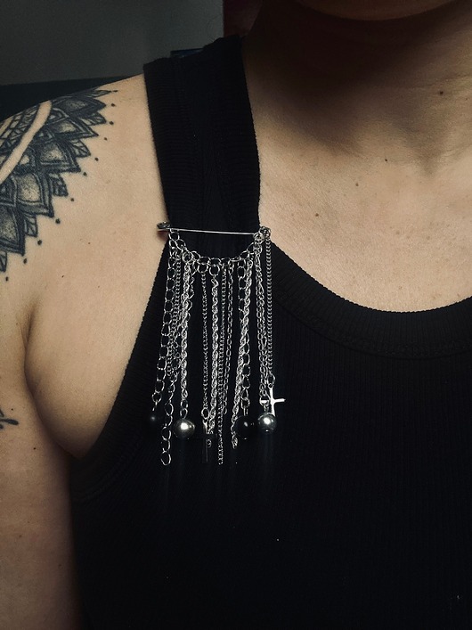 broszki Broszka na agrafce VINTAGE Agrafka.Studio