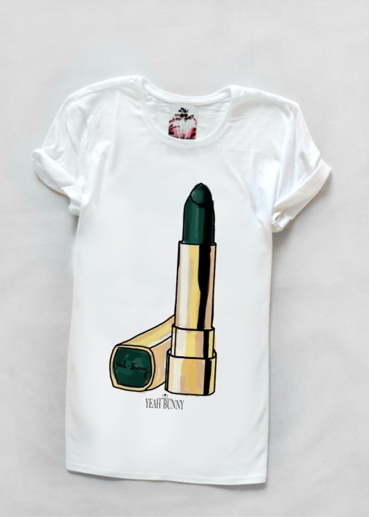 T shirt Green Lipstick! deleted_12136308