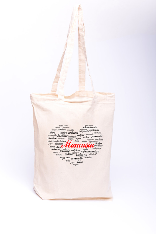 Torba z nadrukiem - Mamusia (S) AllbagAllprints