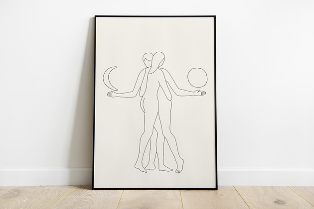 Line Art, grafika Pas De LArt