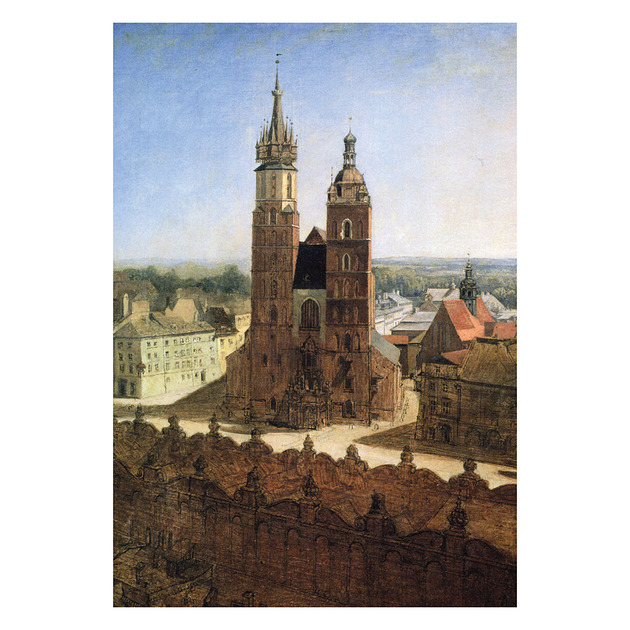 kartki okolicznościowe - wydruki Kartka Premium - Jan Matejko "Kościół Mariacki"