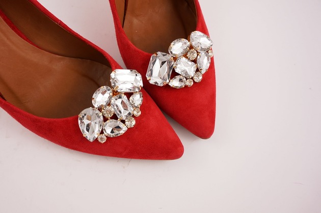 Klipsy ślubne Coquet - Glamour / Gold Coquet