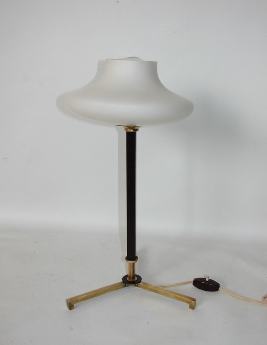 lampy stołowe Polska lampa Polam, lata 70.