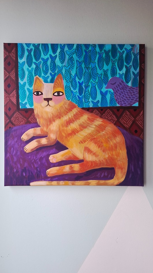 obrazy Płaczą płotki obraz akrylowy