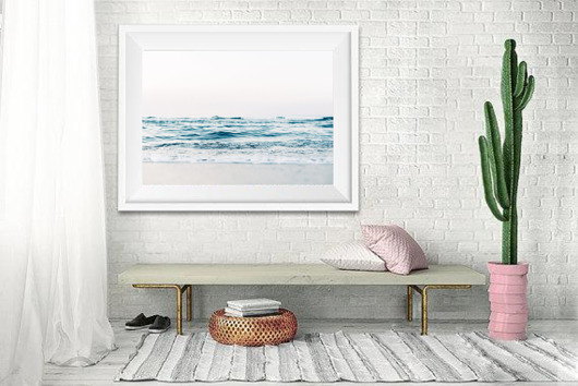 plakaty PLAKAT MORZE WODA FALE OCEAN poster