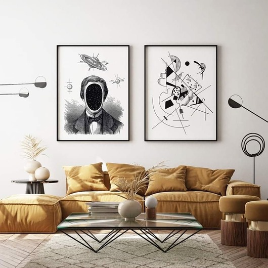 plakaty Zestaw plakatów - Kandinsky i Człowiek kosmos