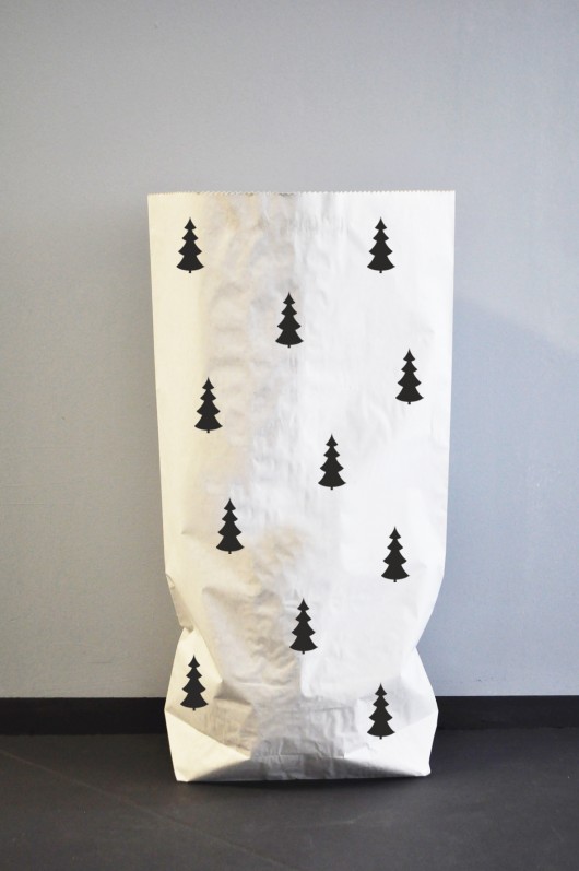 Christmas bag - Christmas tree blacksis