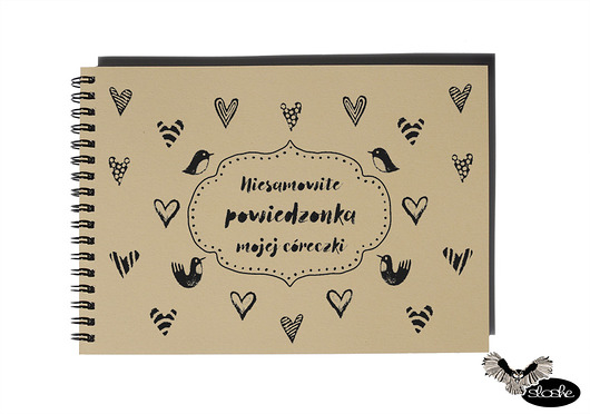 Niesamowite powiedzonka ..., recycled notatnik Sowia Aleja