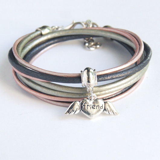 friend - POMYSŁ NA PREZENT :-) pink&silver kaktusia