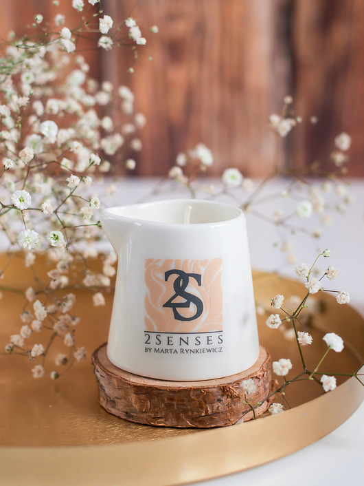 świece zapachowe Świeca do masażu Argan 100 ml mlecznik