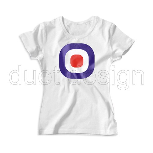 T-shirt Damski P_052 duet design Duet design