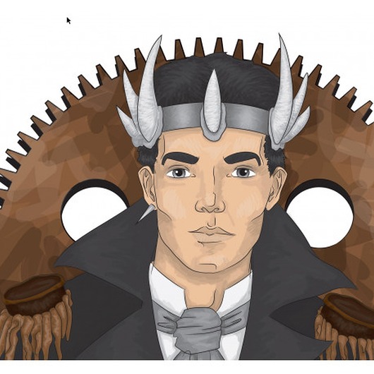 akcesoria różne Talia kart do gry (autorskie grafiki Steampunk)