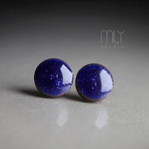 Kobaltowe 6mm Magda Łysiak
