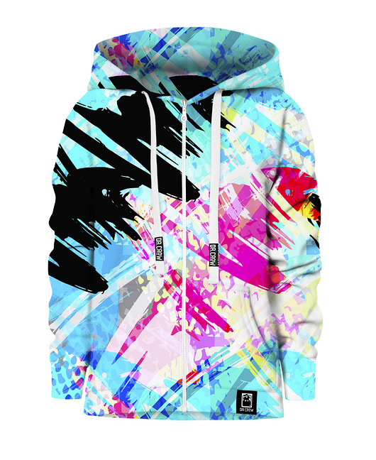 bluzy dla chłopców Bluza Zamek Chłopiec DR.CROW Scribbles