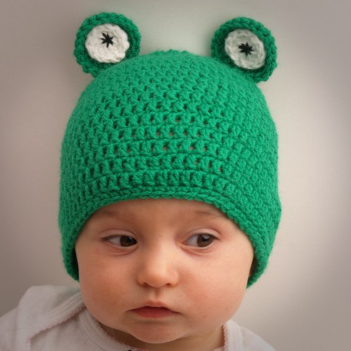 czapka żabka 3-12m-cy Borky
