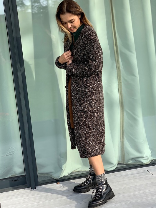 kardigany damskie Sweter Fabia Melanż