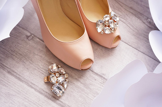 Klipsy do butów Coquet - Glamour Gold Coquet