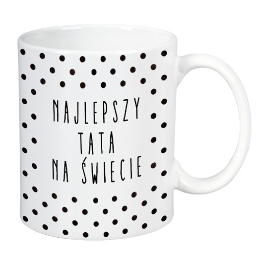 Kubek NAJLEPSZY TATA NA ŚWIECIE Lawendowy Bazar