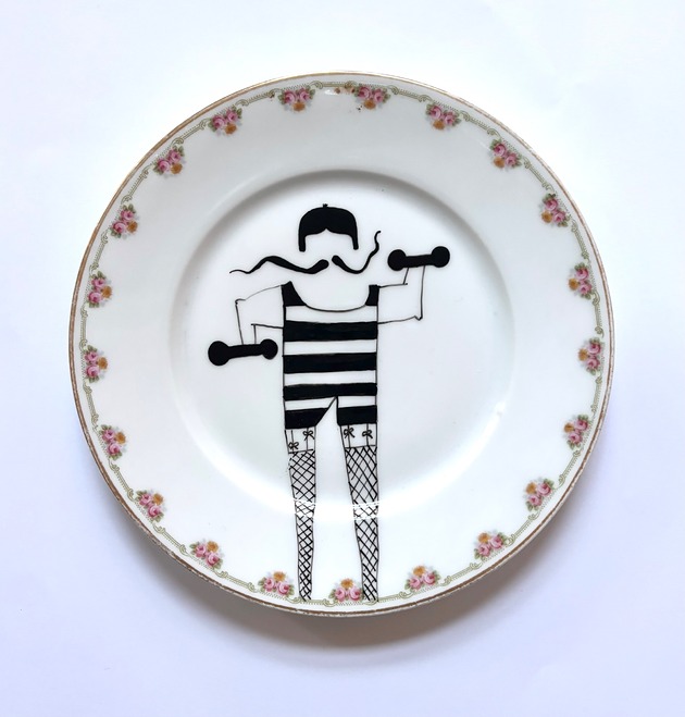 Ozdoby na ścianę Siłacz atleta