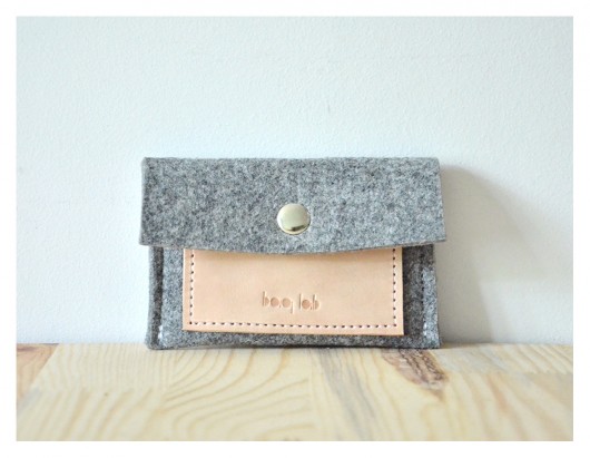 felt wallt bag lab