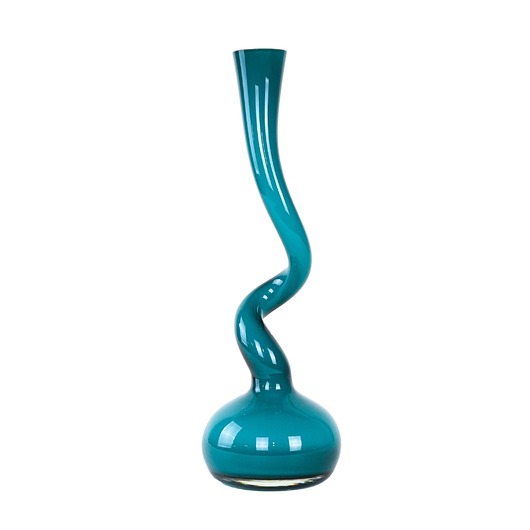 wazony Wazon turkusowy, Swing Vase, Normann Copenhagen, Britta Bonnesen