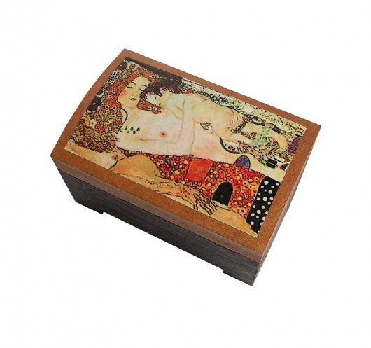 Kuferek - Klimt III - zamówienie Marlena Rakoczy