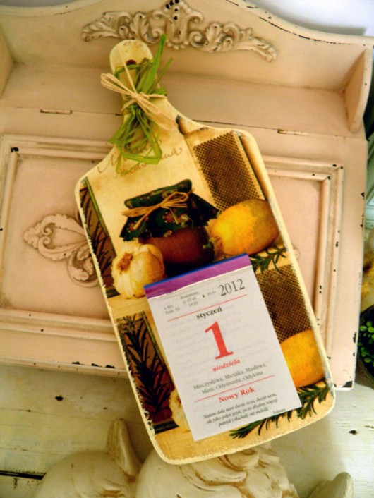 Kuchenny słoiczek kalendarz 2012 AvA