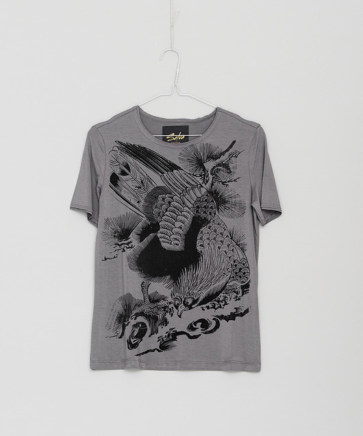Kiyonobu II no.7 beige t-shirt woman SELVA