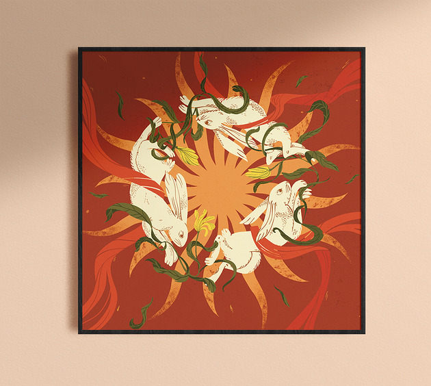 grafiki i ilustracje Spring Sprint