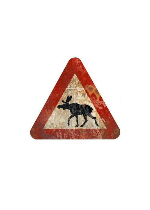 Szyld metalowy Moose MIA home
