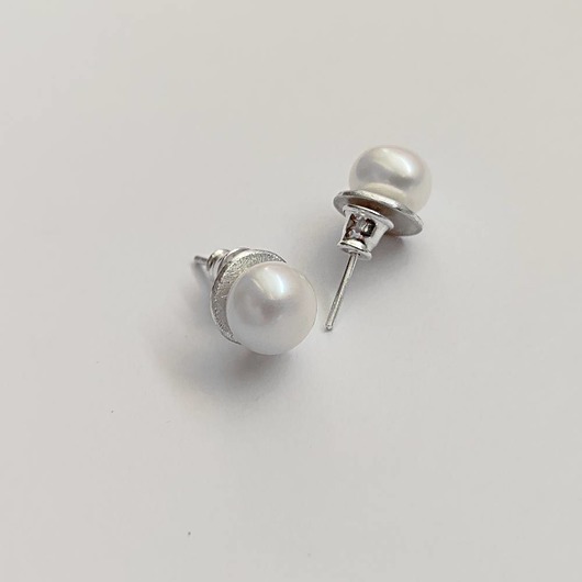 kolczyki z kamieniami Kolczyki OKRĄG