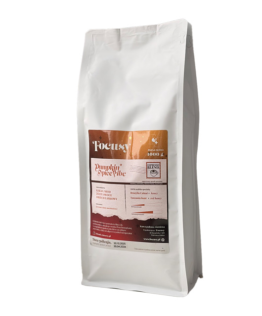 kuchnia - różne Kawa ziarnista PUMPKIN SPICE VIBE - kawa  do ekspresu 1000 g