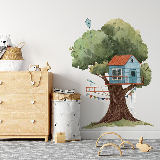 Naklejka "DOMEK NA DRZEWIE 5" Make My Wall 