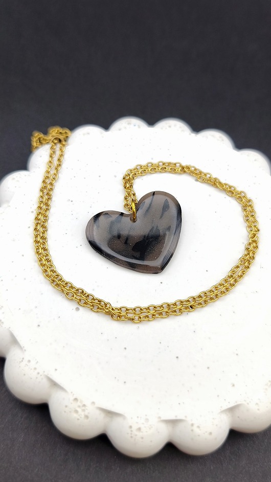 naszyjniki - inne Naszyjnik Simple HEART