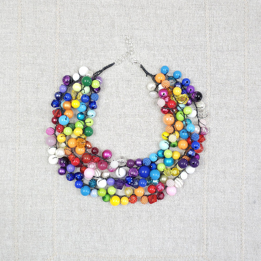 kolie 6990 Kolorowy Naszyjnik Boho 