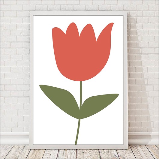 obrazy i plakaty do pokoju dziecięcego Plakat Flower_1