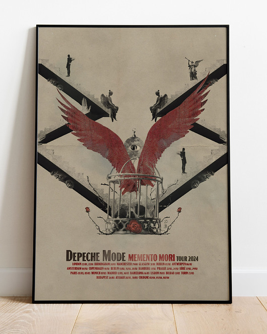 plakaty Plakat Depeche Mode Memento Mori tour 2024