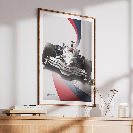 plakaty Plakat Motoryzacja -  BMW Sauber F1-08