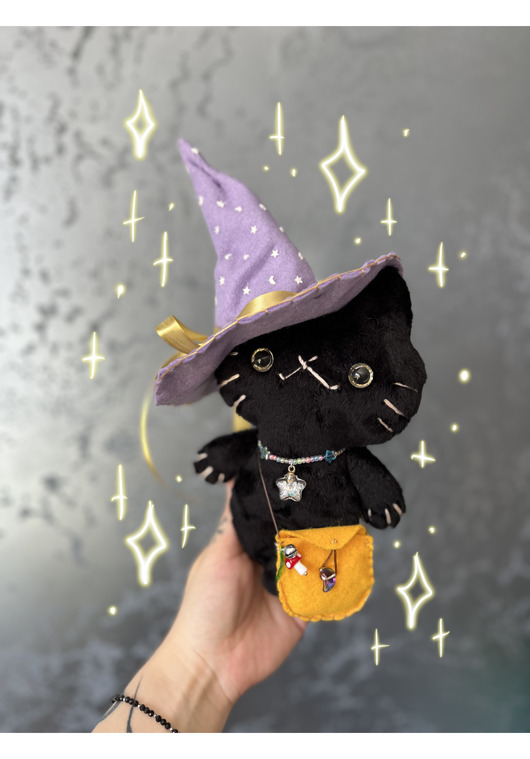 akcesoria różne Nightfur - The Black Cat Witch