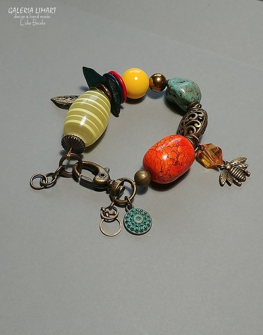 bransoletki z kamieni naturalnych Boho style bransoletka niezwykła. Prezent z klasą dla kochające unikaty BOHO