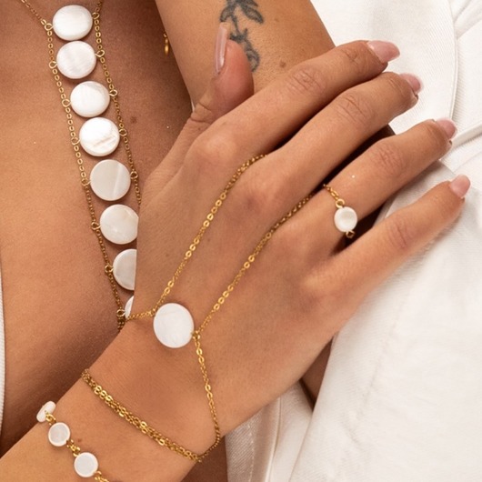 bransoletki złote Bransoletka z pierścionkiem Mesmerize One Stone