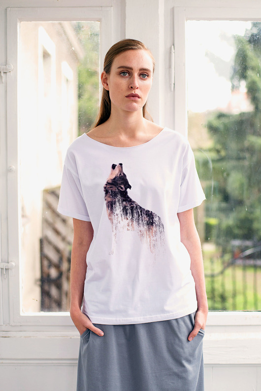 WOLF Oversize t-shirt GAU great as You