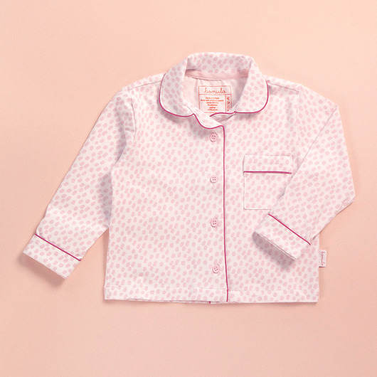 bielizna i piżamy dla dziewczynki Piżama Klasyczna Drops - organic GOTS