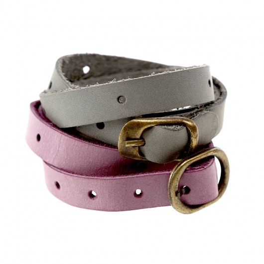 Bransoletka Skórzana Violet CADOaccessories