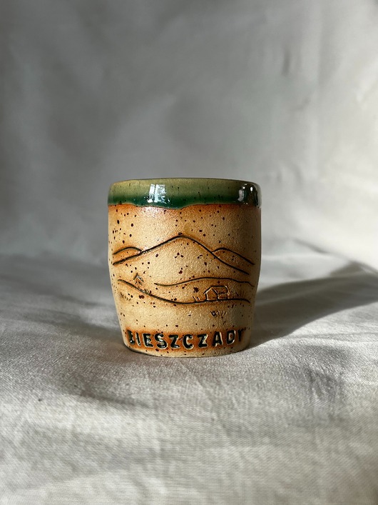 kubki Czarka ceramiczna Bieszczady