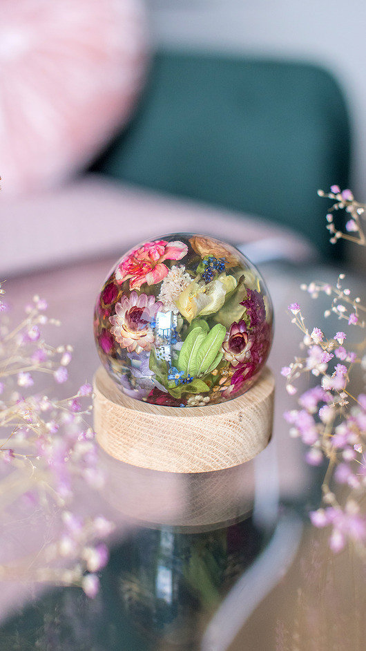 dekoracje świetlne Lampka kwiatowa mała