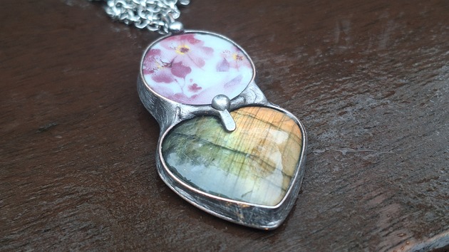 wisiory Z sercem - wisiorek