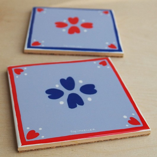 2 podstawki ceramiczne STEINKELLER