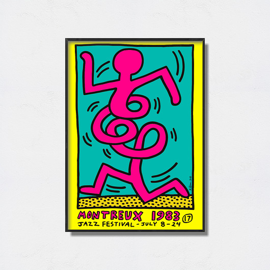 Keith Haring grafika Pas De LArt