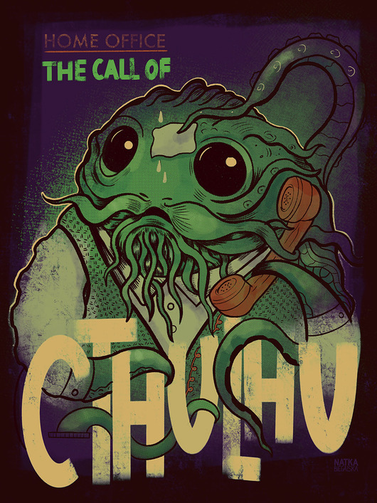 plakaty Plakat The call of Cthulhu